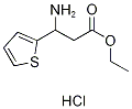 3-氨基-3-噻吩-2-基丙酸盐酸盐乙基, 93447-77-9, 结构式
