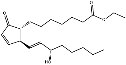 Prostaglandin A1 ethyl ester, 93464-24-5, 结构式