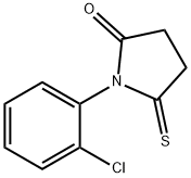 2-Pyrrolidinone,  1-(2-chlorophenyl)-5-thioxo- Structure