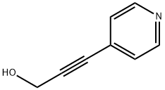 3-(4-吡啶基)-2-丙炔-1-醇, 93524-95-9, 结构式