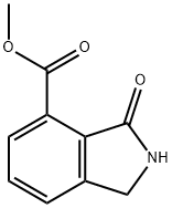 3-OXO-2,3-DIHYDRO-1H-ISOINDOLE-4-CARBOXYLIC ACID METHYL ESTER Structure