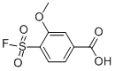 4-Fluorosulfonyl-3-methoxy-benzoic acid Structure