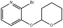 2-溴-3-(四氢-2-吡喃基氧)吡啶 结构式