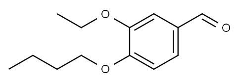 4-BUTOXY-3-ETHOXY-BENZALDEHYDE Structure