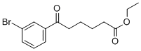 ETHYL 6-(3-BROMOPHENYL)-6-OXOHEXANOATE Structure
