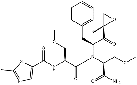 オプロゾミブ 化学構造式