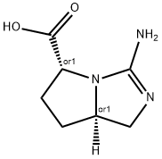 1H-Pyrrolo[1,2-c]imidazole-5-carboxylicacid,3-amino-5,6,7,7a-tetrahydro-,cis-(9CI) Struktur