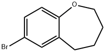 7-BROMO-3,4-DIHYDRO-2H-BENZO[B]OXEPINE Struktur