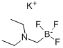 二乙氨基甲基三氟硼酸钾 结构式