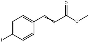 2-Propenoic acid, 3-(4-iodophenyl)-, Methyl ester 结构式