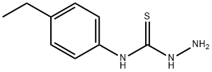 4-4-乙苯基-3-氨基硫脲 结构式