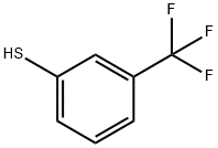 3-三氟甲基苯硫酚, 937-00-8, 结构式