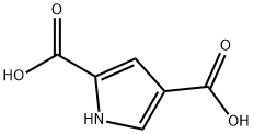 2,4-吡咯二甲酸, 937-26-8, 结构式