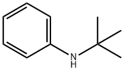 N-叔丁基苯胺, 937-33-7, 结构式