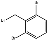 1,3-ジブロモ-2-(ブロモメチル)ベンゼン 化学構造式