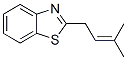 Benzothiazole, 2-(3-methyl-2-butenyl)- (9CI) Structure