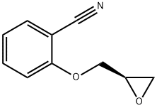 (R)-2-(OXIRAN-2-YLMETHOXY)BENZONITRILE Structure