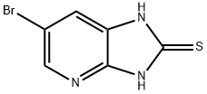 6-BROMO-1,3-DIHYDRO-2H-IMIDAZO[4,5-B]PYRIDINE-2-THIONE Struktur