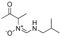 N-2-methylpropyl-N-1-methylacetonylnitrosamine Struktur