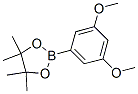 2-(3,5-DIMETHOXY)-PHENYL-4,4,5,5-TETRAMETHYL-(1,3,2)-DIOXABOROLANE 结构式
