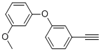 1-ETHYNYL-3-(3-METHOXYPHENOXY)BENZENE 结构式