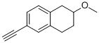 6-ETHYNYL-2-METHOXY-1,2,3,4-TETRAHYDRONAPHTHALENE 结构式