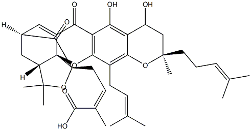 新藤黄酸 结构式