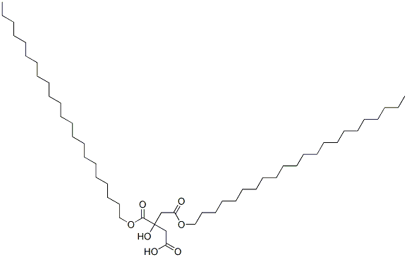 didocosyl hydrogen citrate Struktur