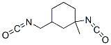 3-イソシアナトメチル-1-メチルシクロヘキシルイソシアナート 化学構造式