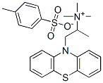 tri(methyl)[alpha-methyl-10H-phenothiazin-10-ylethyl]ammonium toluene-p-sulphonate Struktur