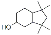 octahydro-1,1,3,3-tetramethyl-1H-inden-5-ol 结构式