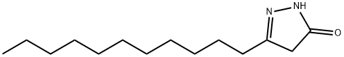 2,4-dihydro-5-undecyl-3H-pyrazol-3-one Struktur