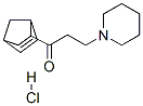 1-(bicyclo[2.2.1]hept-5-en-2-yl)-3-piperidinopropan-1-one hydrochloride Structure