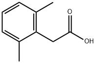 (2,6-ジメチルフェニル)酢酸 化学構造式