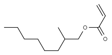 2-methyloctyl acrylate Structure