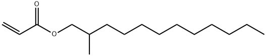 2-methyldodecyl acrylate Struktur