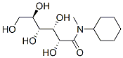 N-シクロヘキシル-N-メチル-D-グルコンアミド 化学構造式