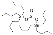 5,5,9,9-tetrabutyl-7-oxo-6,8-dioxa-7-sila-5,9-distannatridecane Structure
