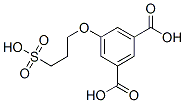 5-(3-sulphopropoxy)isophthalic acid Structure