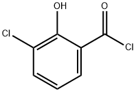 3-chloro-2-hydroxybenzoyl chloride Structure