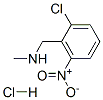 2-chloro-N-methyl-6-nitrobenzylamine monohydrochloride Struktur