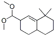 7-(dimethoxymethyl)octahydro-1,1-dimethylnaphthalene Structure