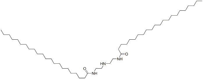 N,N'-[イミノビス(2,1-エタンジイル)]ビスドコサンアミド 化学構造式