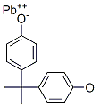 lead(2+) 4,4'-isopropylidenebisphenolate Structure