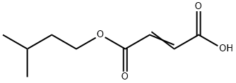 2-ブテン二酸1-イソペンチル 化学構造式