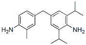 4-[(4-amino-m-tolyl)methyl]-2,6-diisopropylaniline Structure
