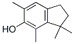 3,3,4,6-tetramethylindan-5-ol Struktur