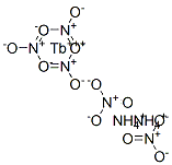 diammonium terbium pentanitrate Struktur