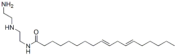 N-[2-[(2-aminoethyl)amino]ethyl]octadeca-9,12-dien-1-amide  Struktur
