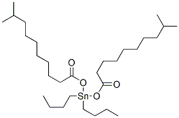 dibutylbis[(1-oxoisoundecyl)oxy]stannane 结构式